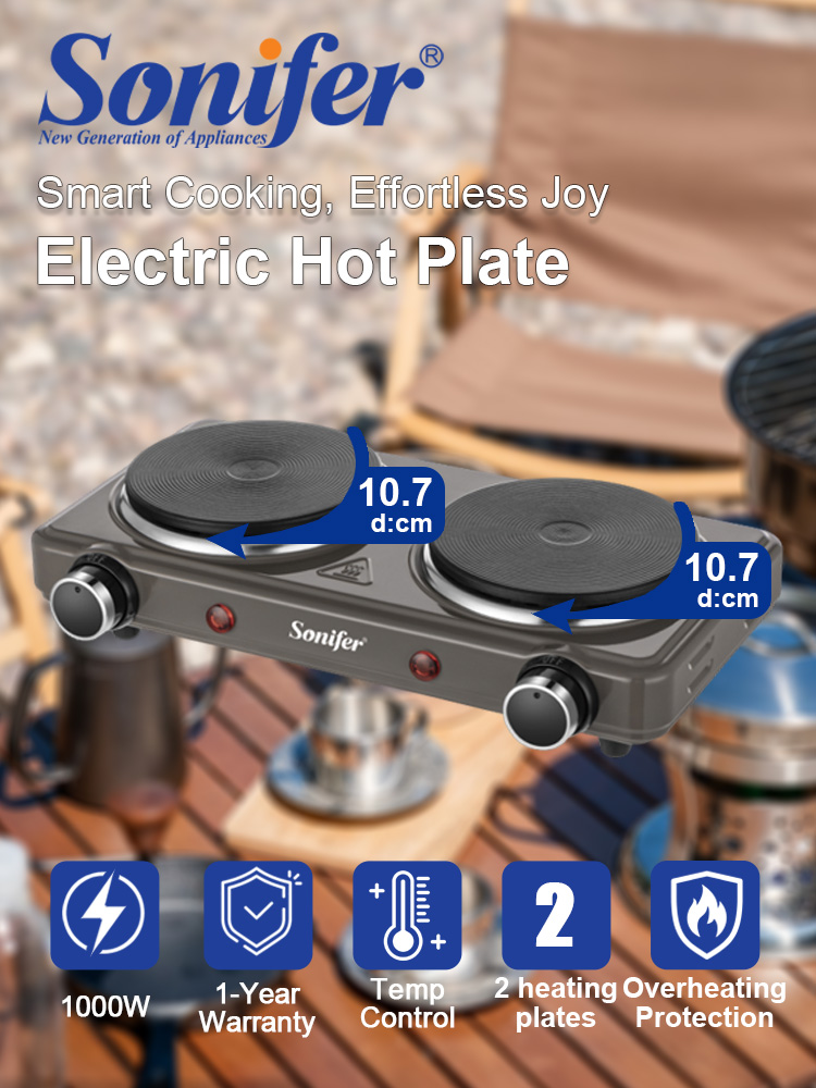 Double Burner Electric Stove S - Induction Cooktop Portable recension och pris