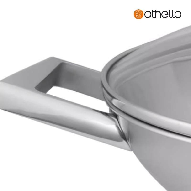 18/10 Stainless steel wok glas - Induction Cooker recension och pris