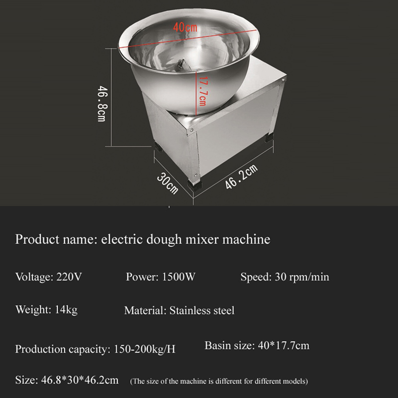 Flour Dough Mixer Machine Knea - Kitchen Appliances In recension och pris