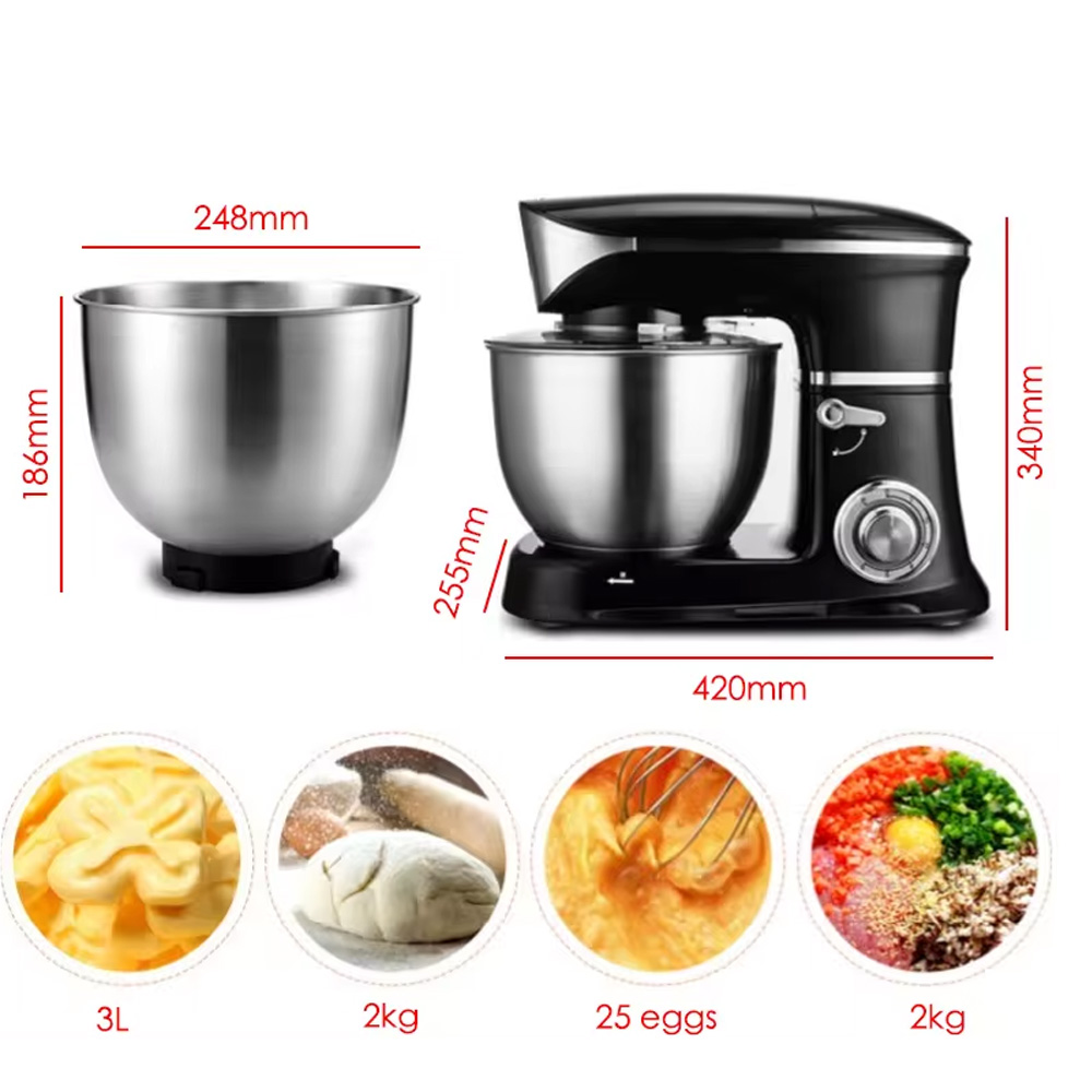Commercial 6.5L Stand Food Ble - Stand Mixer recension och pris