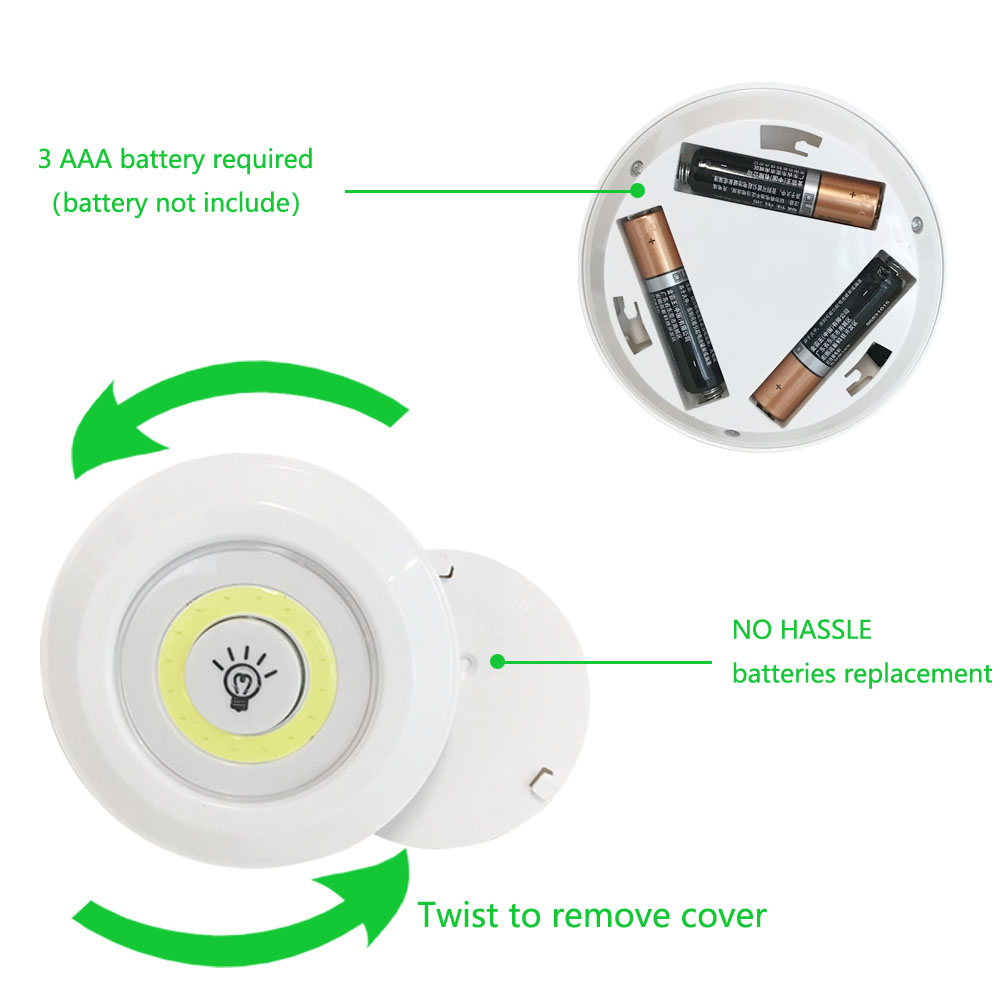3W Super Bright Cob Under Cabi - Kitchen Appliances Cabinet recension och pris