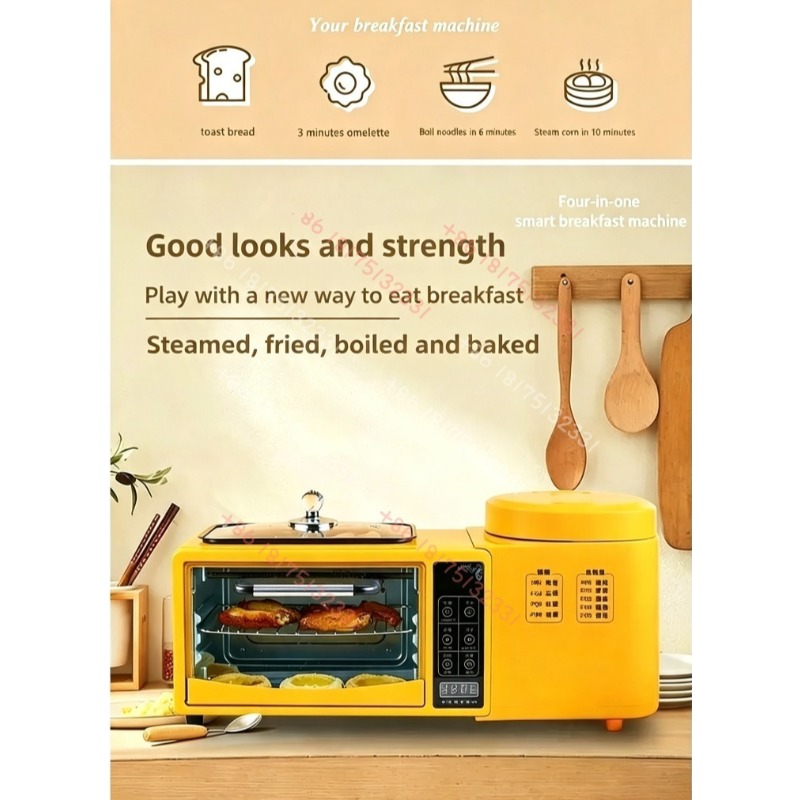 4-in-1 Multifunctional Breakfa - Rice Cooker recension och pris
